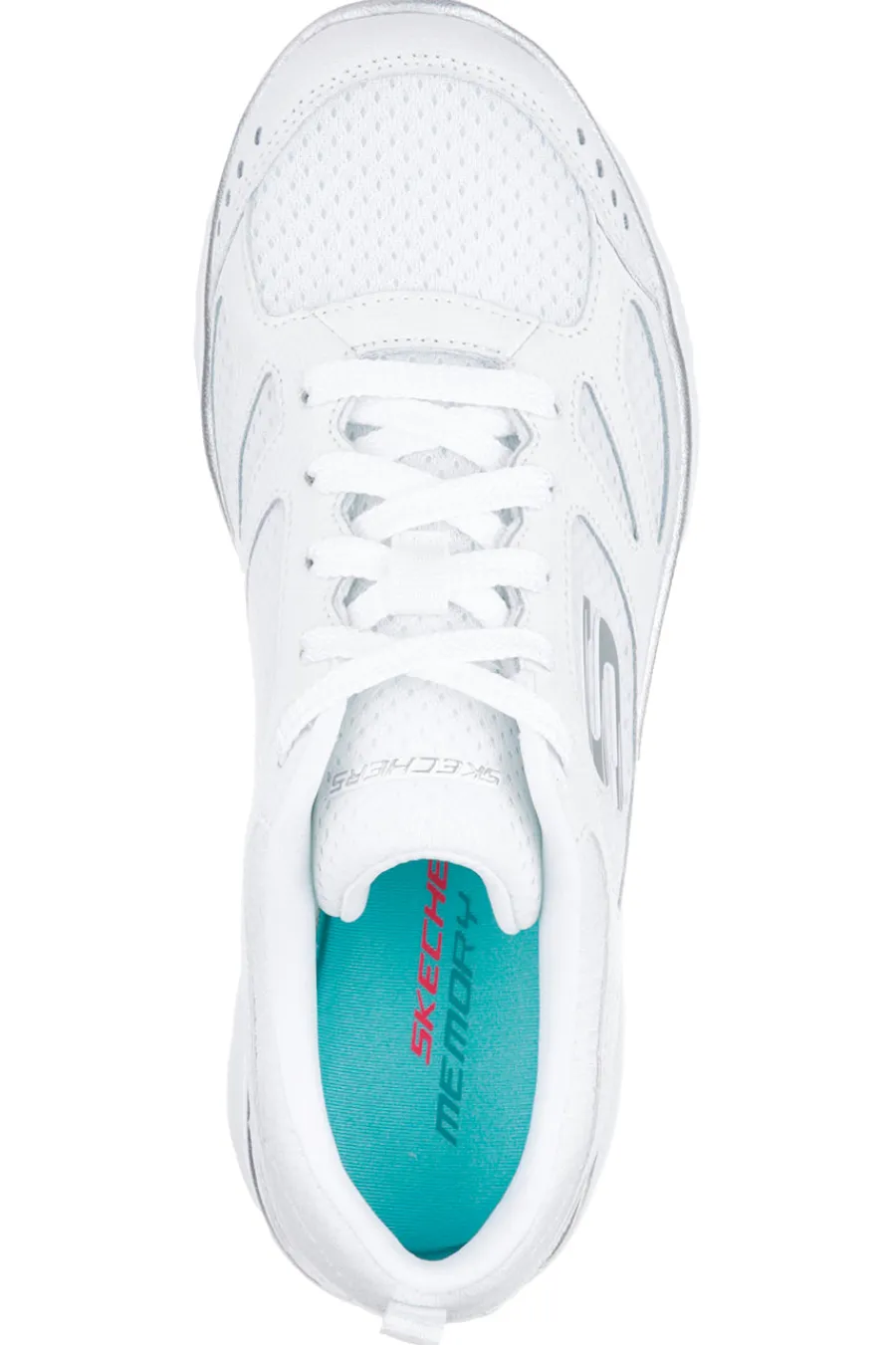 Sneakers Bianche Con Memory Foam Summits - Suited-SKECHERS