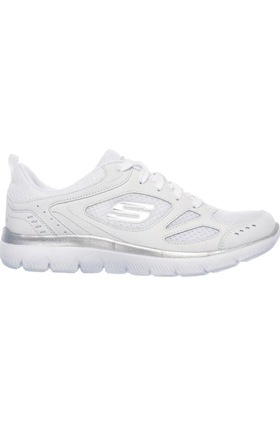 Sneakers Bianche Con Memory Foam Summits - Suited-SKECHERS