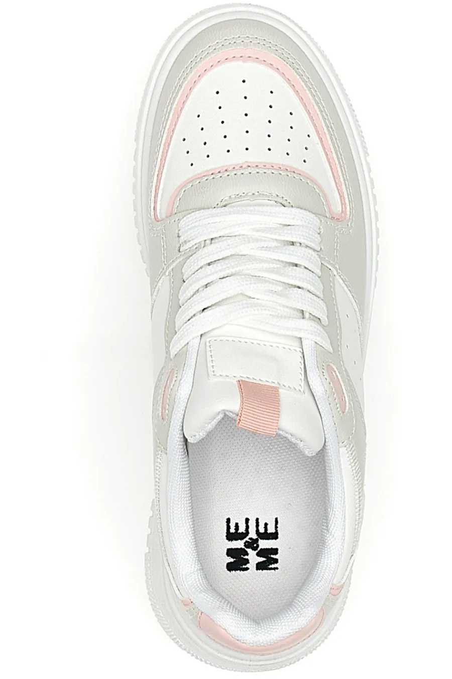 Sneakers Bianche con Platform Me & Me 813-ME u0026 ME Clearance