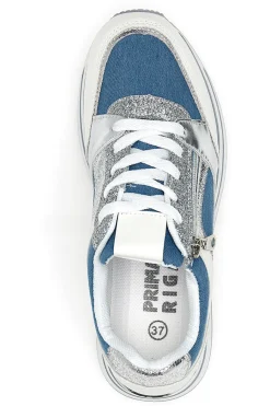 Sneakers Bianche con Platform 428-PRIMA RIGA Best
