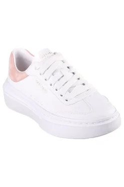 Sneakers bianche con platform e dettaglio rosa Cordova Classic Best Behavior-SKECHERS Online