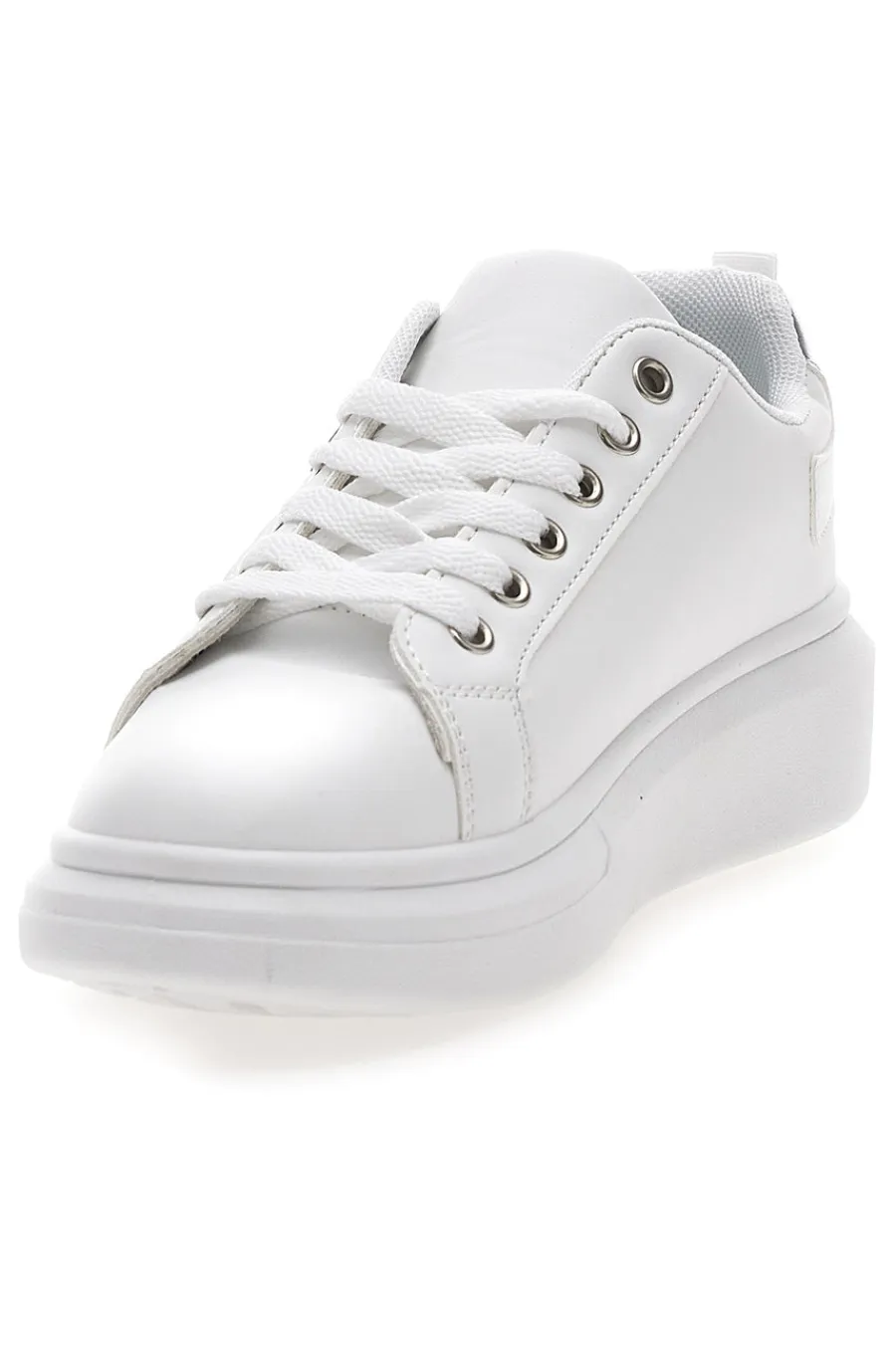 Sneakers Bianche con Platform CAFE COST LAILI209-CAFÈ COST Discount