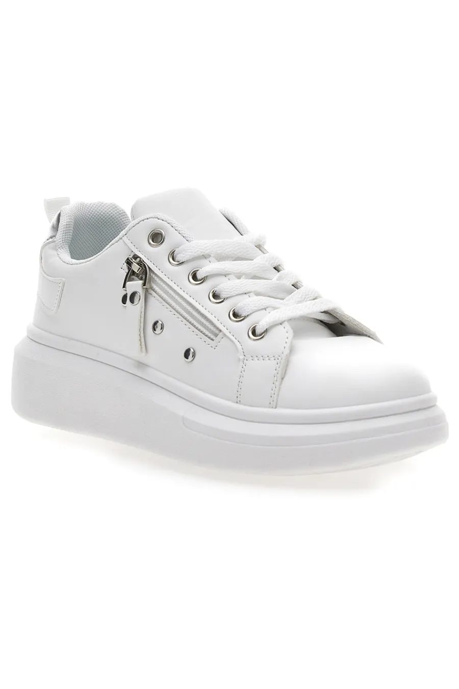 Sneakers Bianche con Platform CAFE COST LAILI209-CAFÈ COST Discount