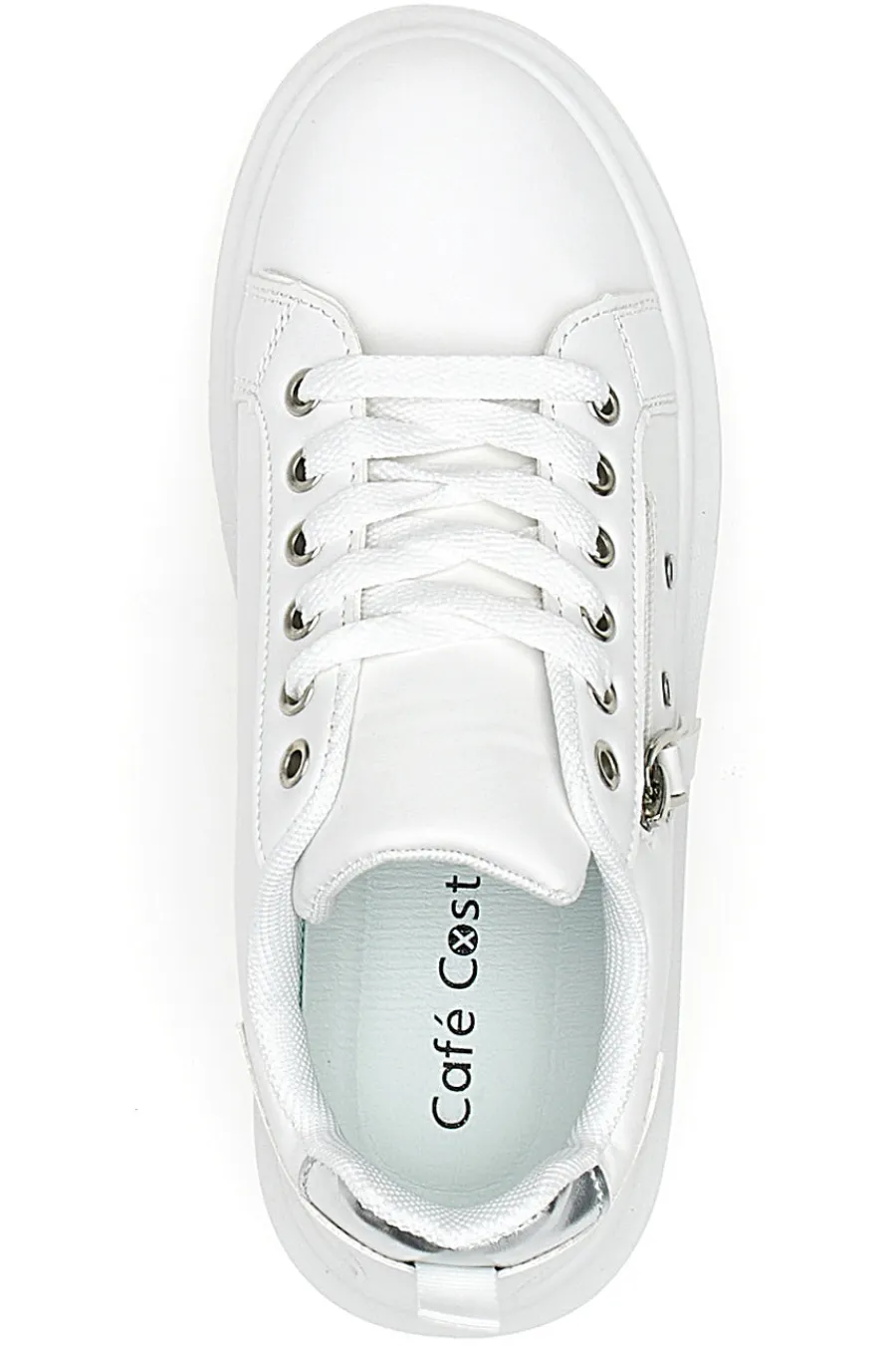 Sneakers Bianche con Platform CAFE COST LAILI209-CAFÈ COST Discount