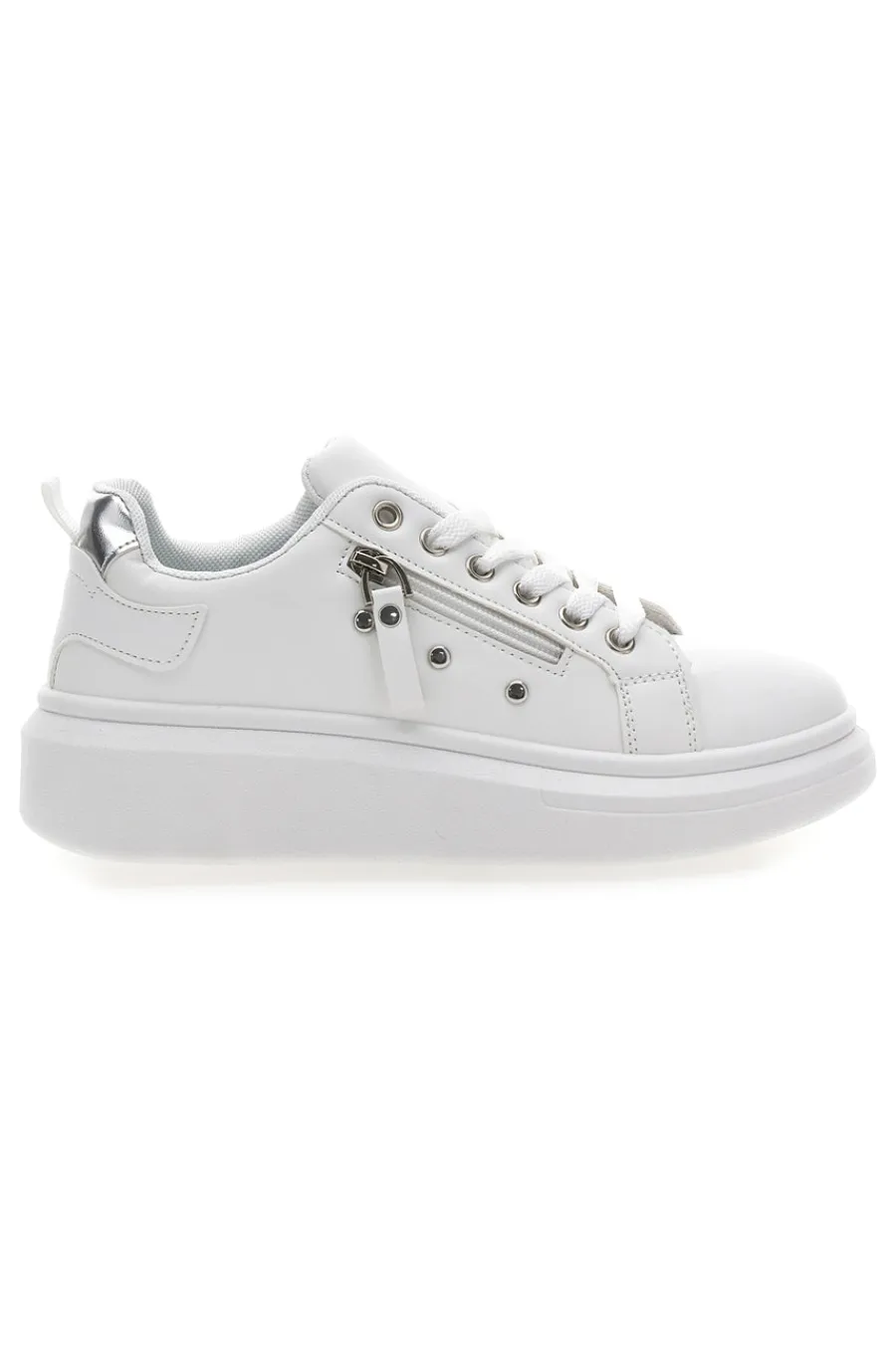 Sneakers Bianche con Platform CAFE COST LAILI209-CAFÈ COST Discount