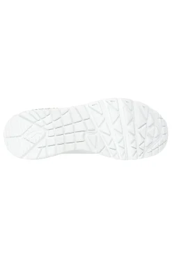 Sneakers bianche con stampa cuori oro rosa e cuscinetto ad aria UNO Loving Love-SKECHERS Sale