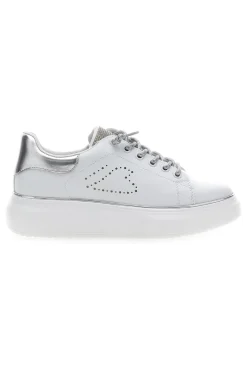 Sneakers bianche con strass E86-ENERGY Best