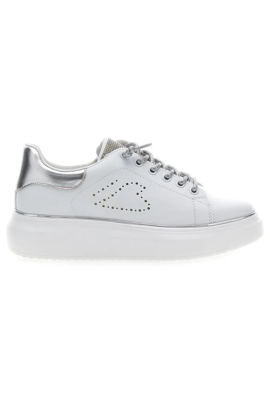 Sneakers bianche con strass E86-ENERGY Best