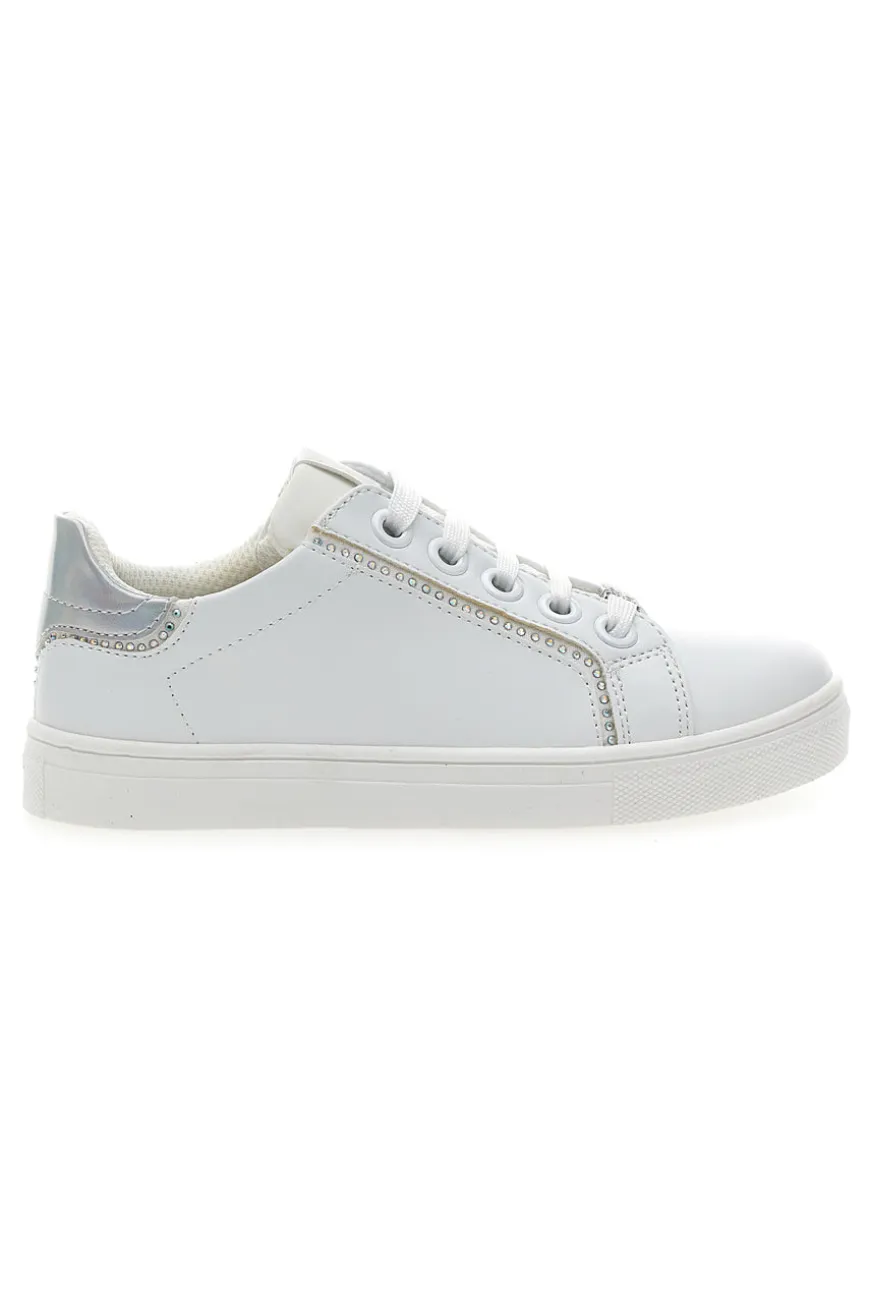 Sneakers bianche con Strass LAURA BIAGIOTTI AGI17008