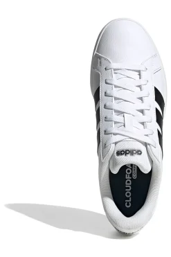 Sneakers bianche con strisce nere Adidas GRAND COURT BASE 3.0