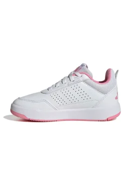 Sneakers bianche con strisce rosa metallizzate e suola antitraccia Tensaur Sport 3.0 K-ADIDAS