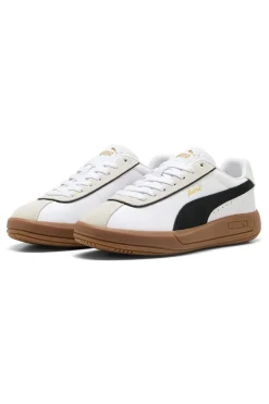 Sneakers Bianche con Suola a Contrasto Club Klassika-PUMA Best
