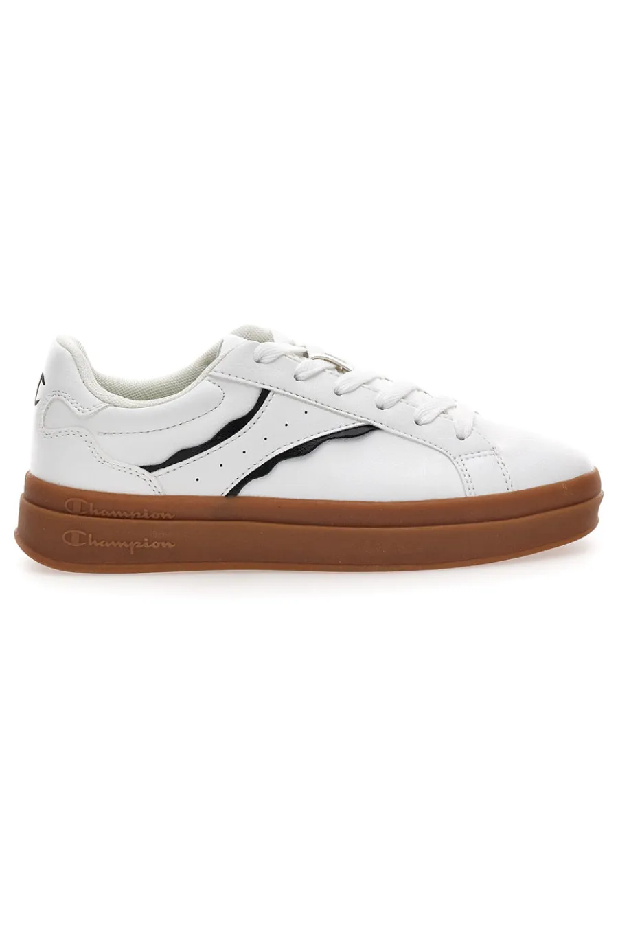 Sneakers bianche con suola marrone PRESTIGE PLATFORM-CHAMPION Online
