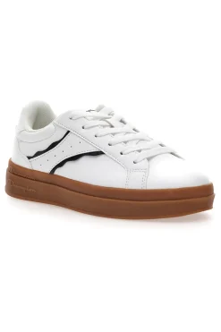 Sneakers bianche con suola marrone PRESTIGE PLATFORM-CHAMPION Online