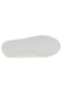 Sneakers Bianche con Tomaia Decorata e Platform 50251-MARIELLA BURANI Outlet
