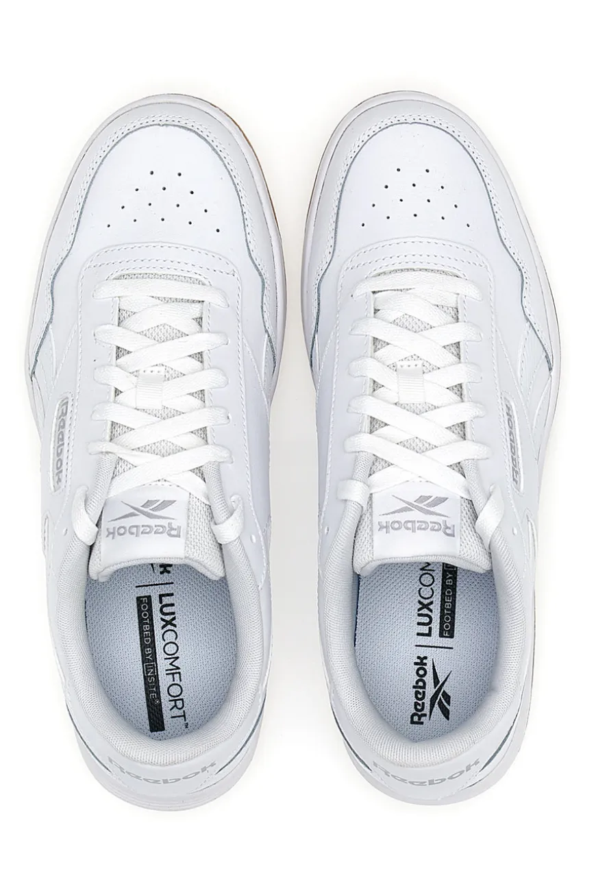 Sneakers Bianche con Tomaia in Pelle Reebok Court Advance