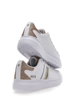 Sneakers Bianche Berlin Lady-COVERI Discount