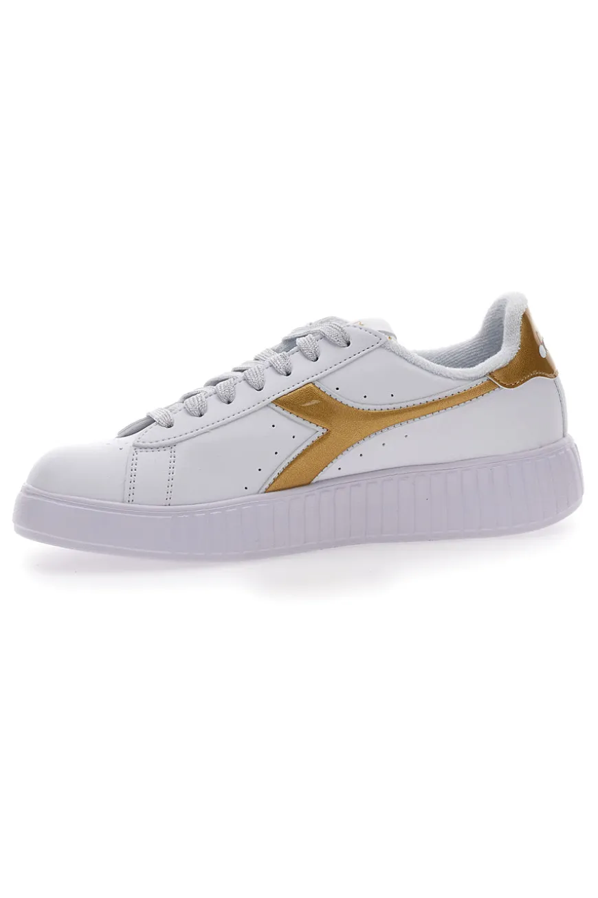 Sneakers Bianche da Ragazz* Diadora Step P