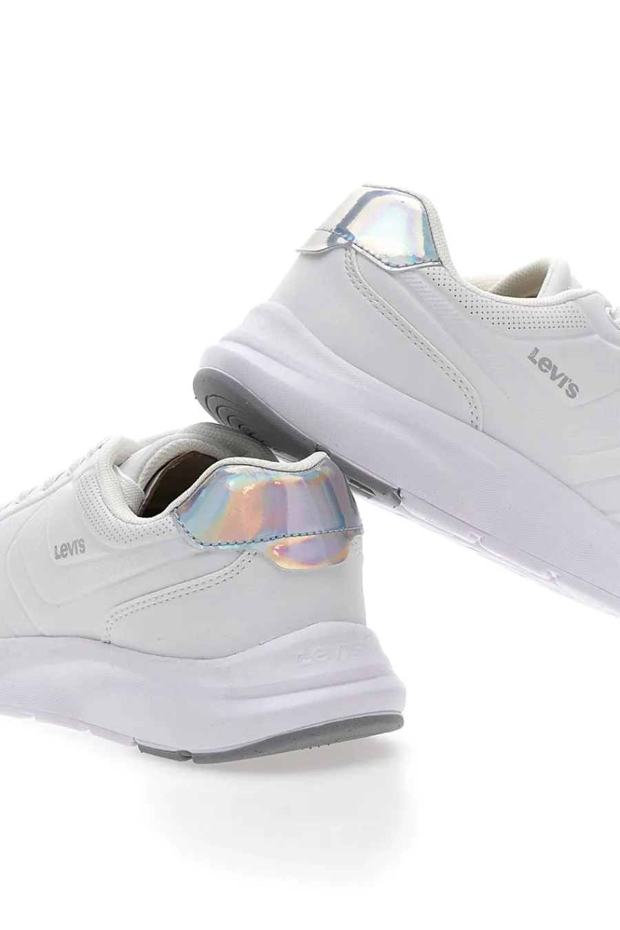 Sneakers bianche dettagli iridescenti Larry J-LEVI'S Online