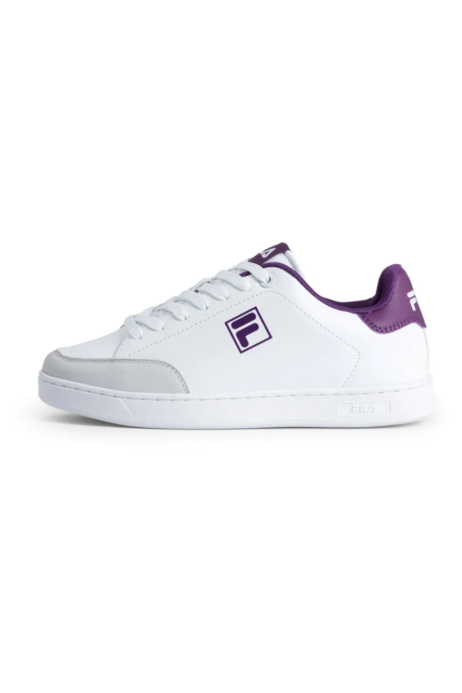 Sneakers bianche dettagli viola Courtbay-FILA Best