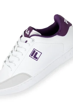 Sneakers bianche dettagli viola Courtbay-FILA Best