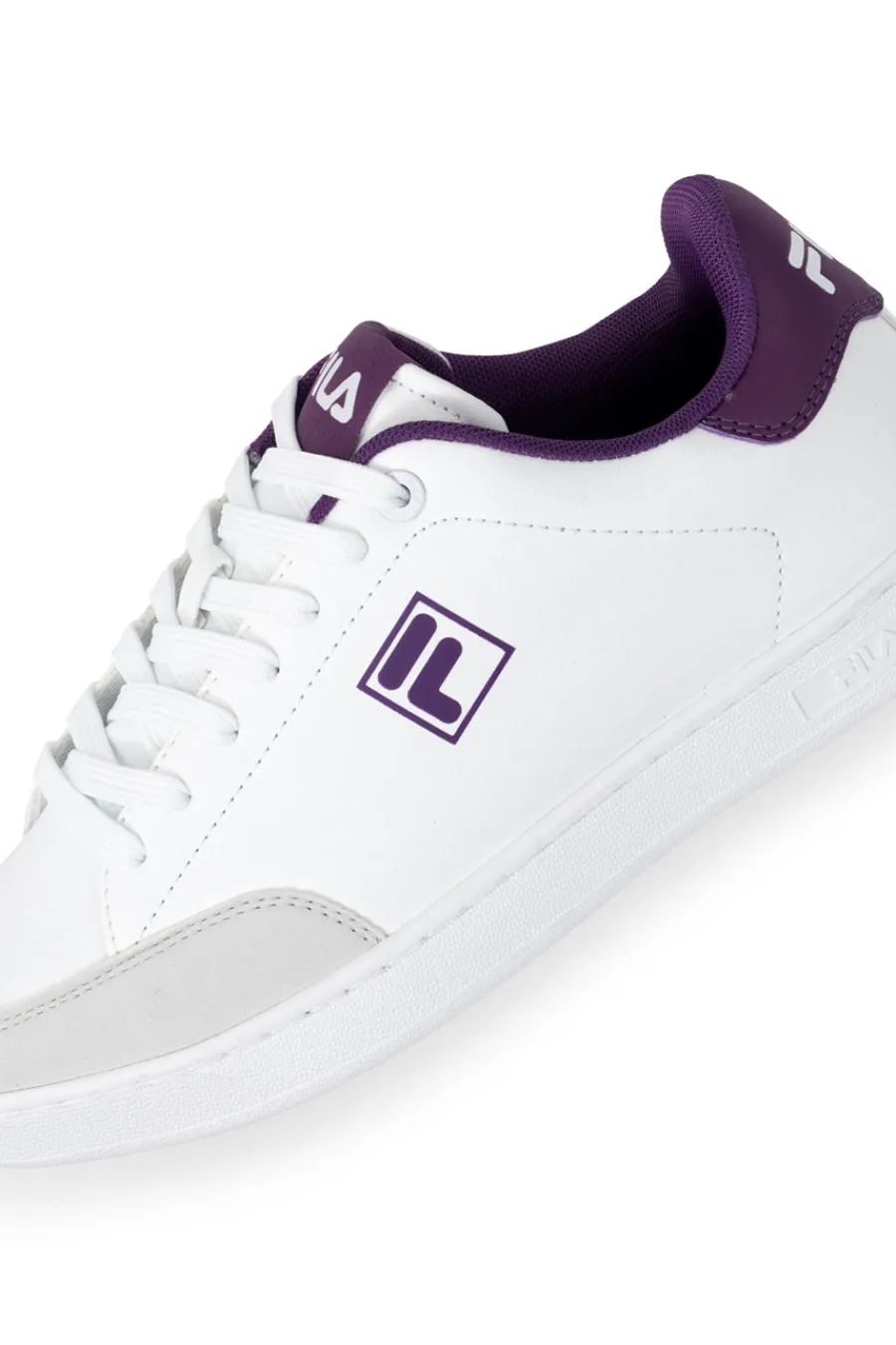 Sneakers bianche dettagli viola Courtbay-FILA Best