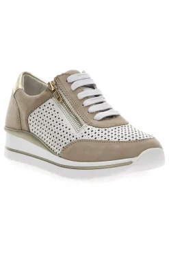 Sneakers Bianche e Beige 21668FAST-PRIMA RIGA Clearance