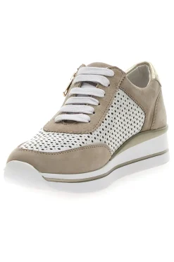 Sneakers Bianche e Beige 21668FAST-PRIMA RIGA Clearance