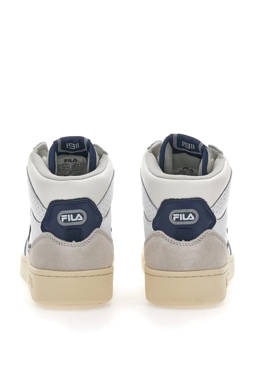Sneakers Bianche e Blu Fila Sevaro Mid
