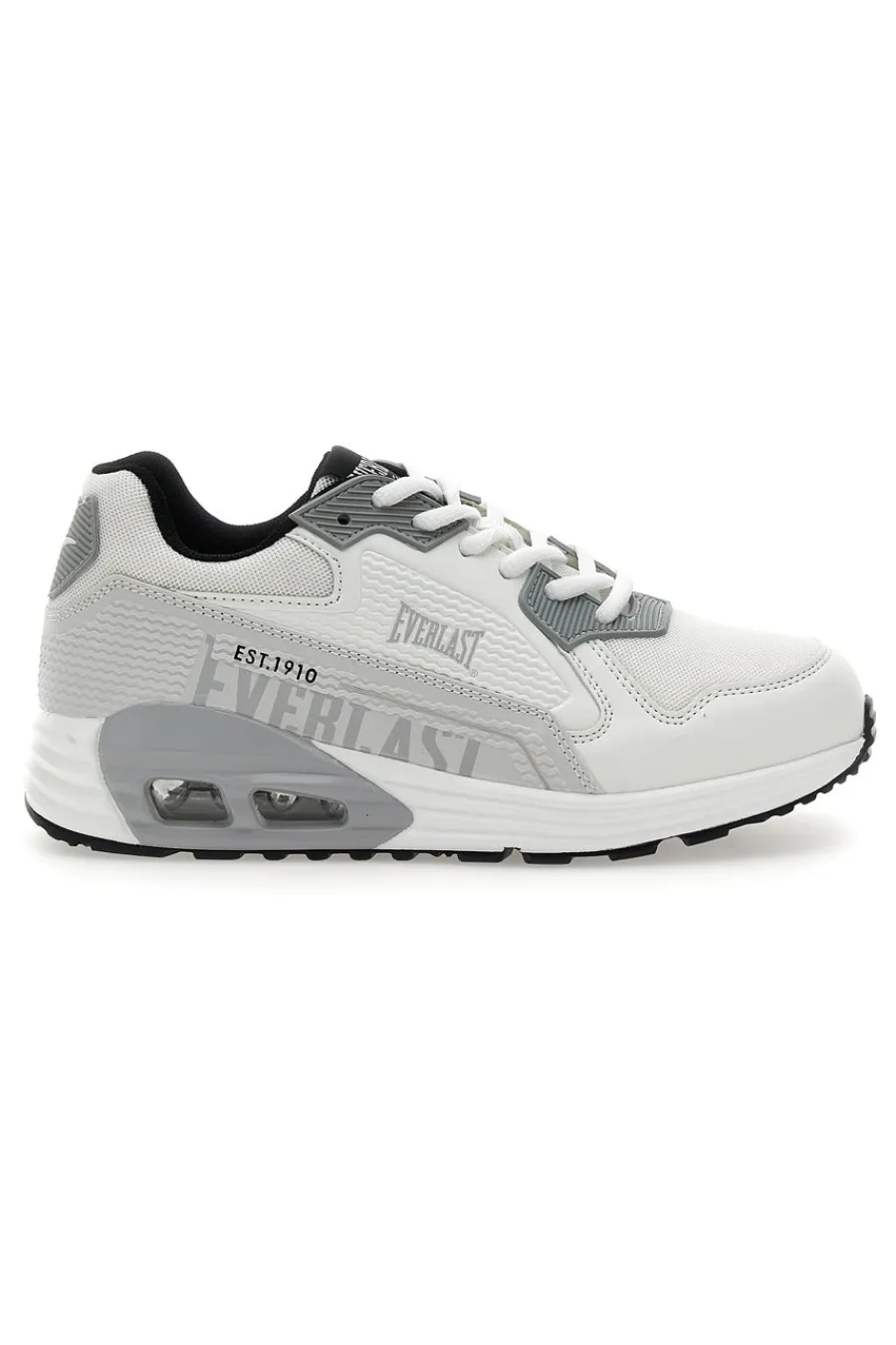 Sneakers Bianche e Grigie Con Platform EV810-EVERLAST Best
