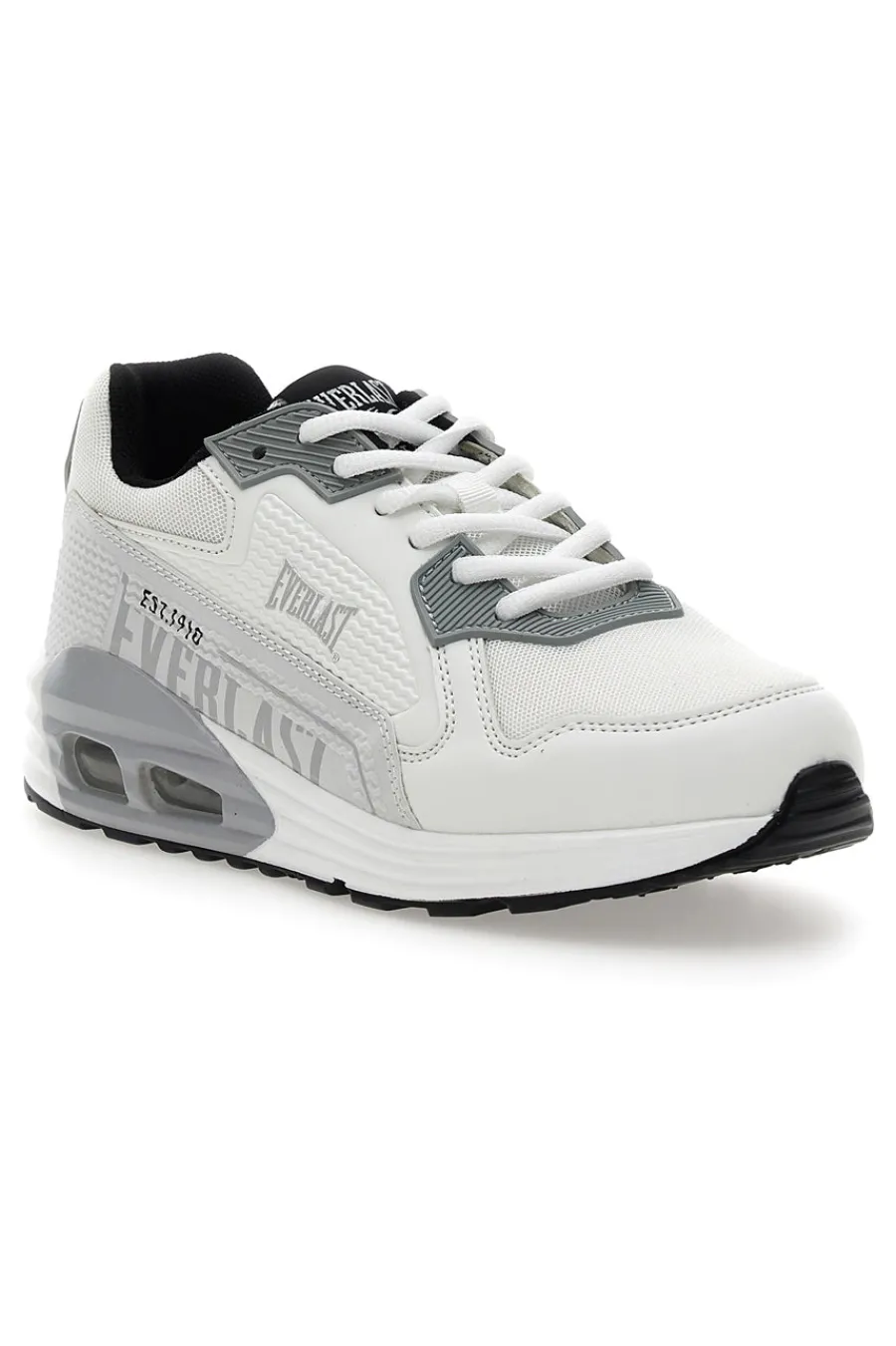 Sneakers Bianche e Grigie Con Platform EV810-EVERLAST Best