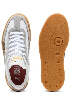 Sneakers bianche e grigie con dettagli animalier suola beige Club II Era Animal Flair-PUMA Hot