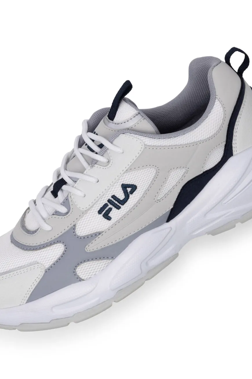 Sneakers Bianche e Grigie da Uomo Fila Novarra