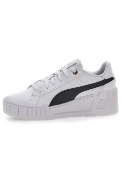 Sneakers Bianche e Nere Con Platform Karmen Wedge-PUMA New