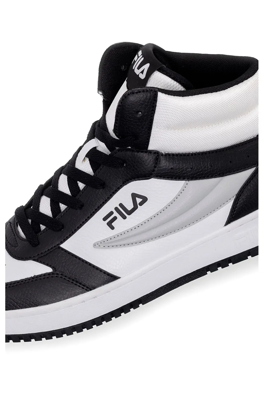 Sneakers Bianche e Nere Fila Rega Nf Mid