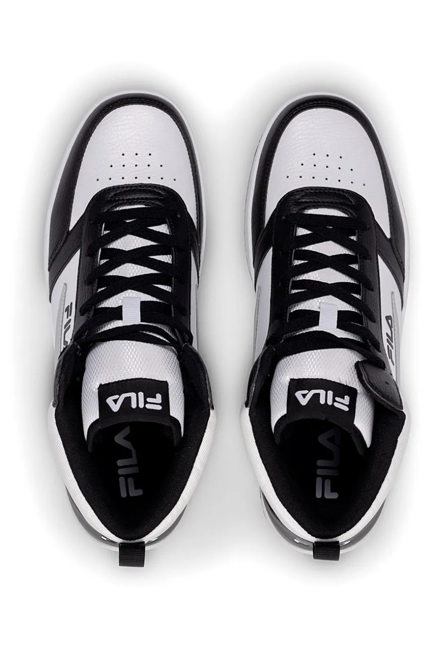 Sneakers Bianche e Nere Fila Rega Nf Mid