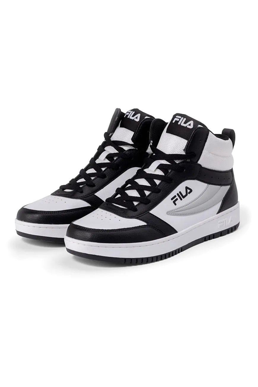 Sneakers Bianche e Nere Fila Rega Nf Mid