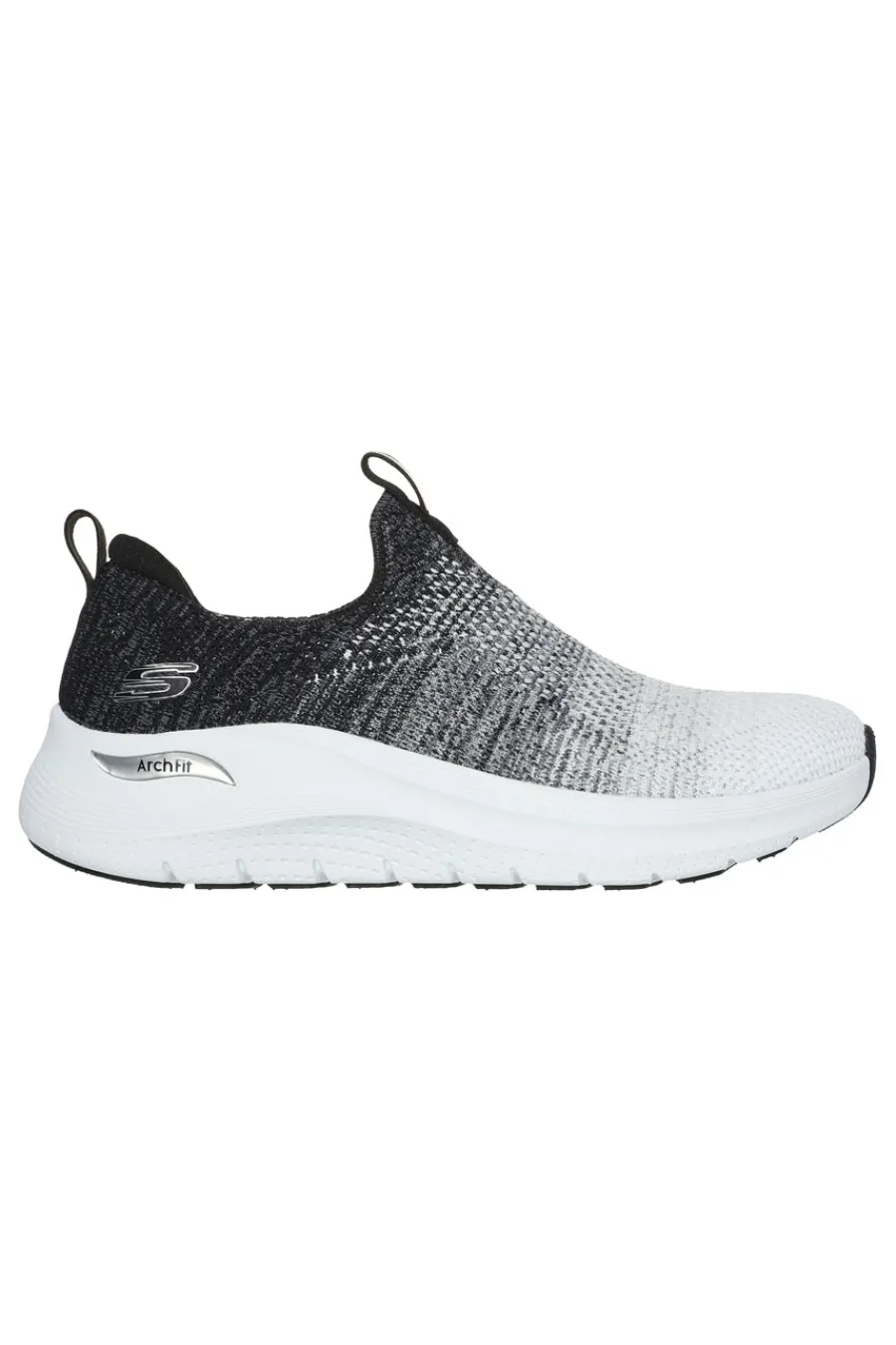 Sneakers Bianche e Nere Arch Fit 2-SKECHERS Outlet