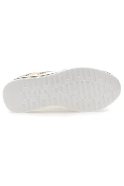 Sneakers Bianche e Oro Con Platform 40-ENERGY Clearance