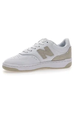 Sneakers bianche e oro con tomaia traforata BB80RTG-NEW BALANCE Clearance