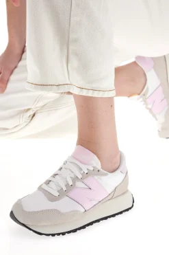 Sneakers Bianche e Rosa da Donna 237-NEW BALANCE Discount