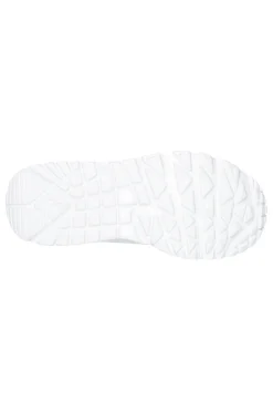 Sneakers Bianche e Rosa Street Uno Lite -B Lovely Luv-SKECHERS