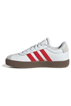 Sneakers Bianche e Rosse VL Court 3-ADIDAS Discount