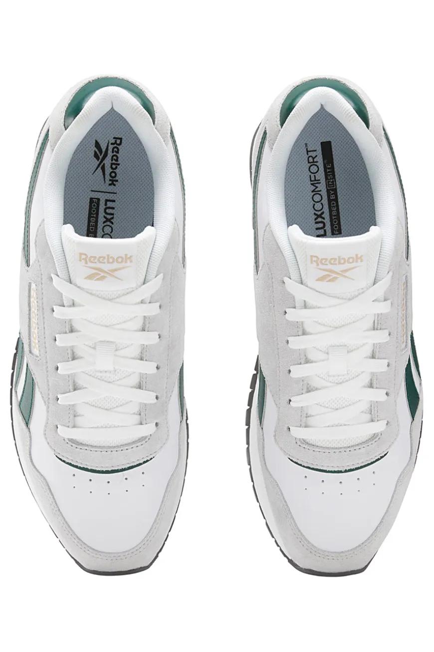 Sneakers Bianche e Verdi Reebok Glide