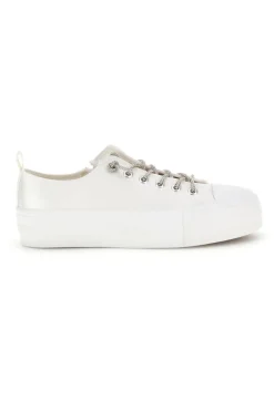 Sneakers bianche in materiale sintetico con lacci decorativi CONV3-ENERGY Online