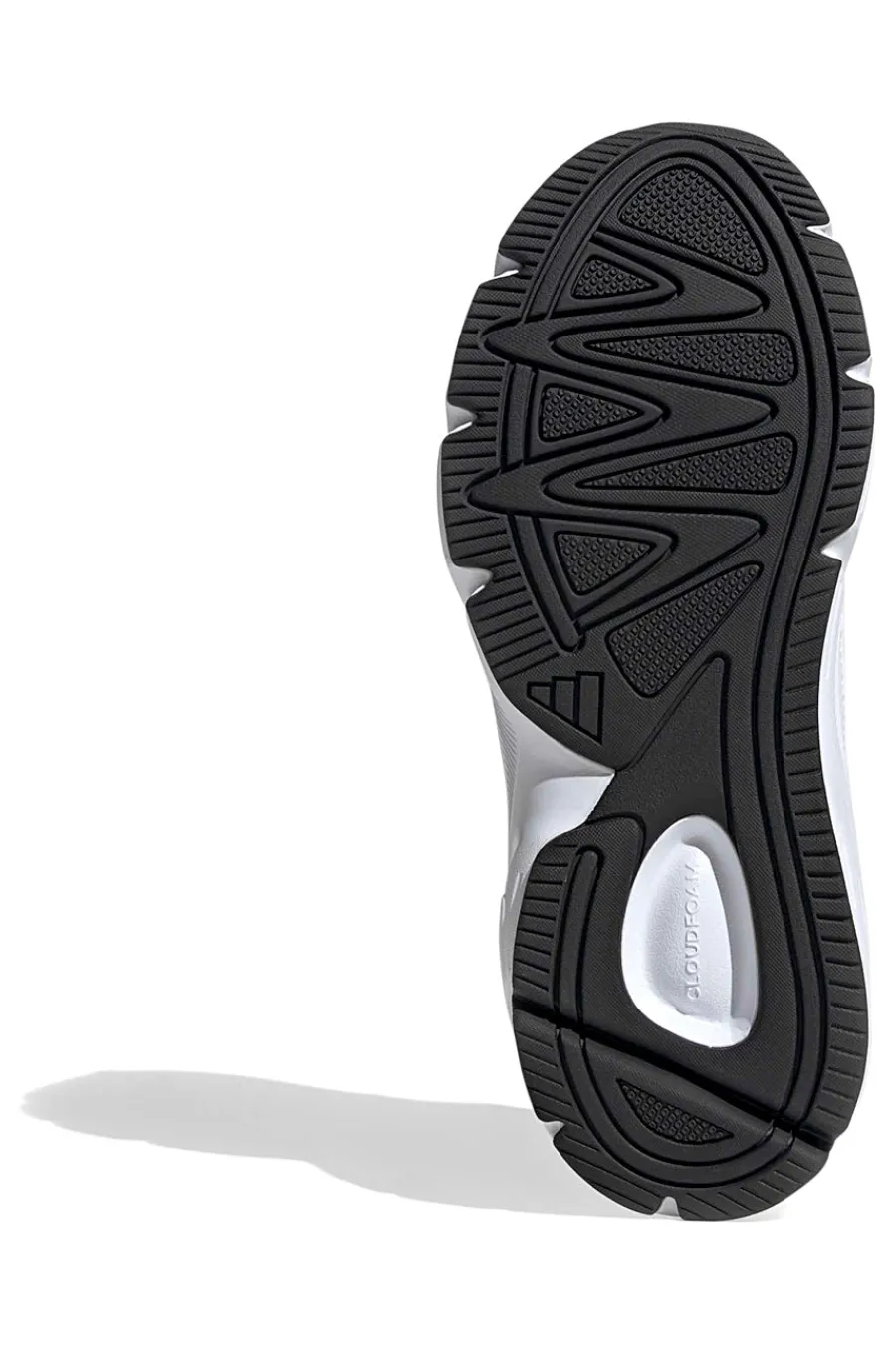 Sneakers bianche in mesh con dettagli argento e suola Cloudfoam Crazychaos 2000-ADIDAS Hot
