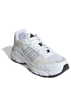 Sneakers bianche in mesh con dettagli argento e suola Cloudfoam Crazychaos 2000-ADIDAS Hot