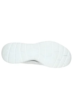 Sneakers bianche in mesh con Memory Foam Bountiful Quick Path-SKECHERS Clearance