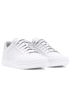 Sneakers bianche in pelle con suola comfort W Official-UNDER ARMOUR Online