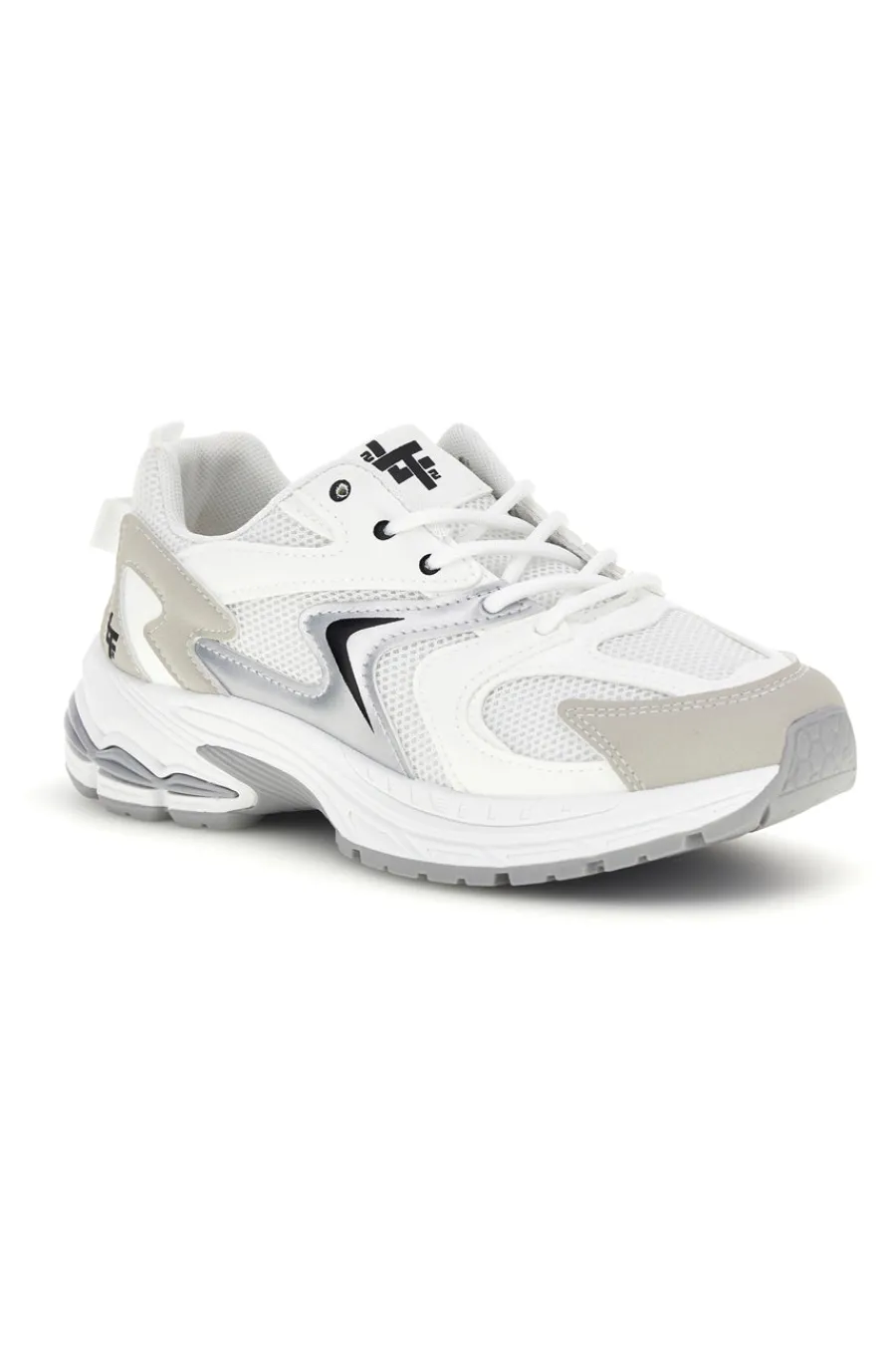 Sneakers bianche in tessuto 3BF137375-2T2L Discount